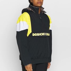 DC reversible cheetah print throwback snowboard jacket